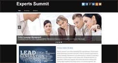 Desktop Screenshot of expertssummit.com